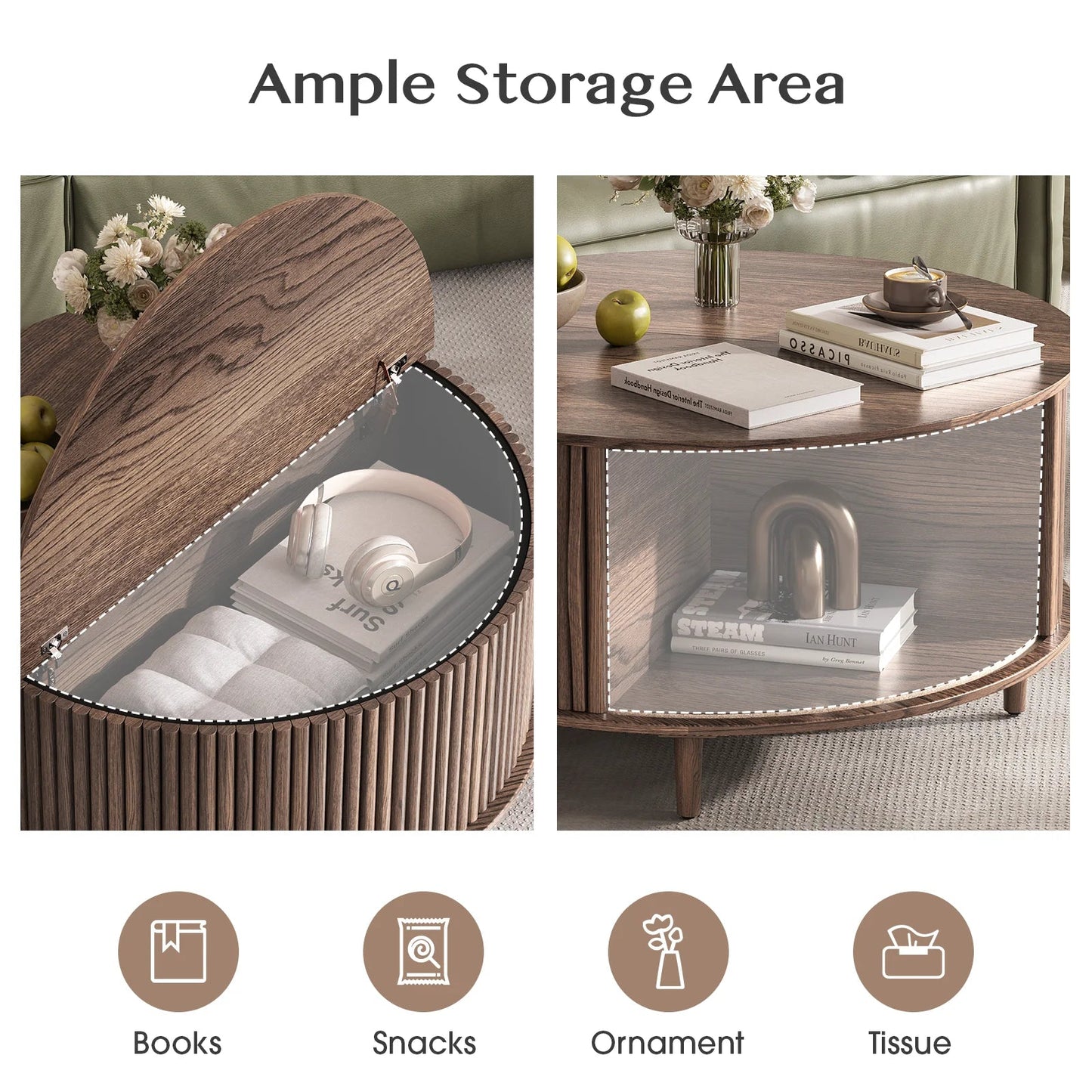 Fluted Atelier Table